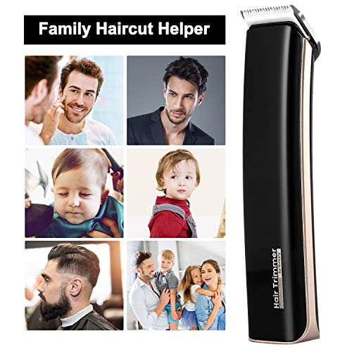 Himaly Cortapelos Profesional Hombre Electrónico Corte Pelo Profesional Máquina Cortar Pelo Recortador de Barba Cortadora de Pelo USB Recargable