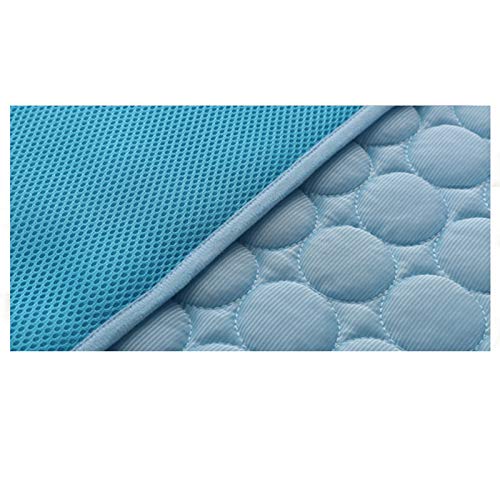 Hphore Alfombrilla para Mascotas Cama de Perro y Gato para Verano Impermeable Antideslizante Manta de Dormir Fresco