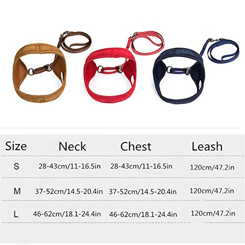 HuaXX Correa Perro Arnes Antitirones Perro Dog Harness Medium No Pull Dog Harness Lead Adjustable Dog Harness Dog Halters To Stop Pulling On Lead Khaki,s