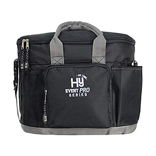 Hy - Bolso para accesorios de limpieza modelo Event Pro Series (33cm x 28cm) (Negro/Carbón)