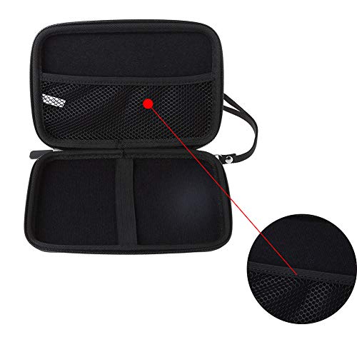 HY-CARCARE - Bolsa de Almacenamiento para Interior de Coche y SUV, Plegable, Resistente, de 7 Pulgadas, con Cremallera, para Guardar los Auriculares GPS, Evita Que se deslicen