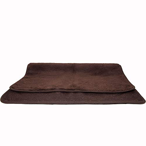 IFLKK Anti-Slip Bottom Gato Almohada Cama Saco de Dormir Calentar la Felpa Suave Cama del Animal doméstico La Cama del Perro -Palma-S 70 * 100