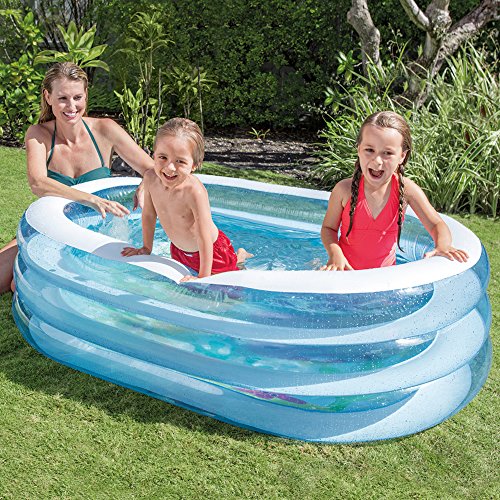 Intex 57482NP - Piscina hinchable My Sea Friends 163 x 107 x 46 cm 230 litros