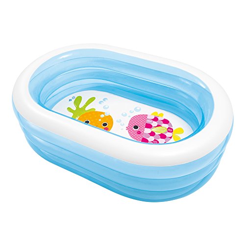 Intex 57482NP - Piscina hinchable My Sea Friends 163 x 107 x 46 cm 230 litros