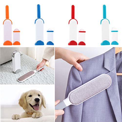 JANDH Rodillos de Pelusa Reutilizables, Cepillo Adhesivo para afeitadora de Tela para depilaciones de Mascotas, para Viajar, Dark Blue