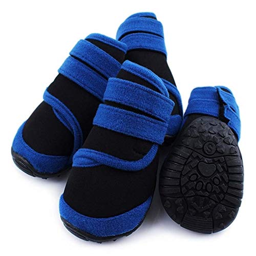 JIUYUE - Botas de invierno para perro grande, impermeables, de neopreno, para perro grande, para perro o perro Husky