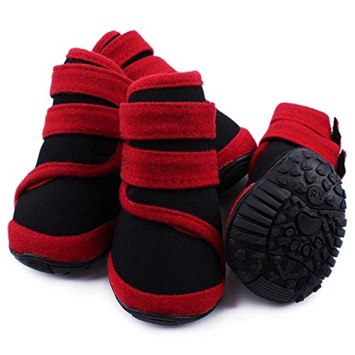 JIUYUE - Botas de invierno para perro grande, impermeables, de neopreno, para perro grande, para perro o perro Husky