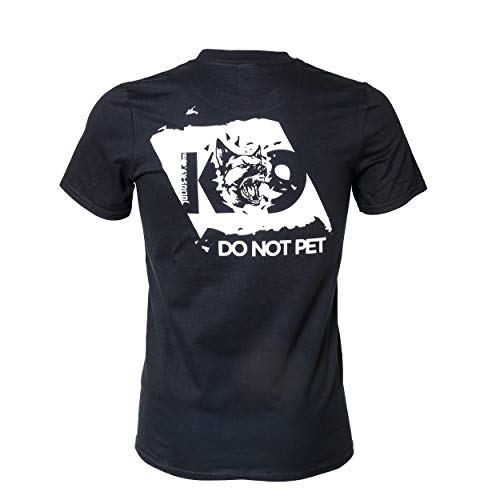 Julius-K9 12TK9-DNP-M Camiseta, M, Negro