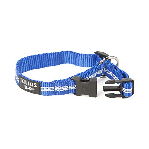 Julius-K9 216HB-IDC-NL-B Collar de Correas Tubulares IDC, 19 mm x 27-42 cm, Azul