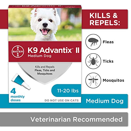 K9 Advantix II Teal 1ml 11-20lb 4pk