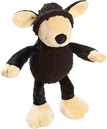 Karlie 47178 Peluche Oveja, 25 cm, Negro, M