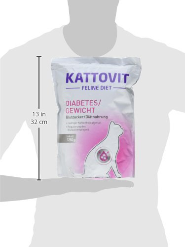 Kattovit Diabetes/Peso, 1 unidad de 1,25 kg