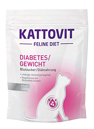 Kattovit Diabetes/Peso, 1 unidad de 1,25 kg