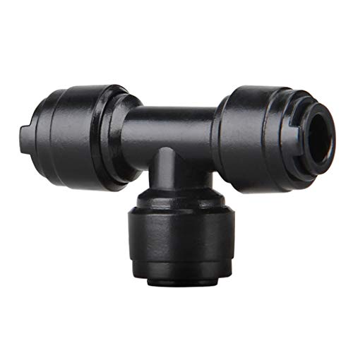 lansuiyour 3 vías Pipe Joint Aquarium Conector de la tubería de Agua Purificador de Aire Adaptador de pulverización de Accesorios Accesorios Sistema de riego de jardín