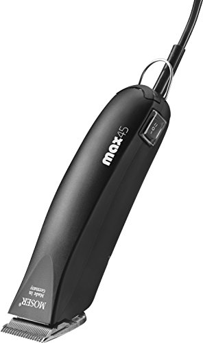 Moser 1245-0070 Máquina cortapelo para animales con cuchilla de 3 mm, 45 W