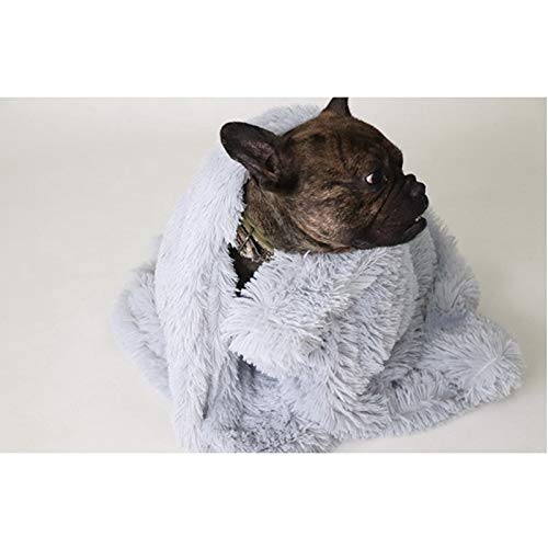 Mullidas Mantas De Felpa Largas para Mascotas Alfombrillas De Cama para Perros Y Gatos Fundas Finas Y Suaves para Dormir En El Verano Ropa De Cama De Invierno Mantas Colchón para Gatos,6-56x36cm