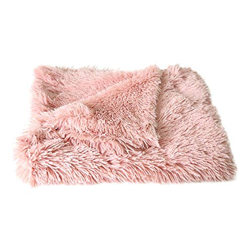 Mullidas Mantas De Felpa Largas para Mascotas Alfombrillas De Cama para Perros Y Gatos Fundas Finas Y Suaves para Dormir En El Verano Ropa De Cama De Invierno Mantas Colchón para Gatos,6-56x36cm