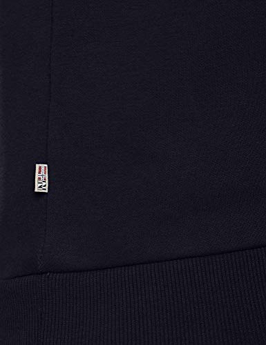 Napapijri Burgee Sweatshirt Sudadera, Azul (BLU Marine 176), Small para Hombre