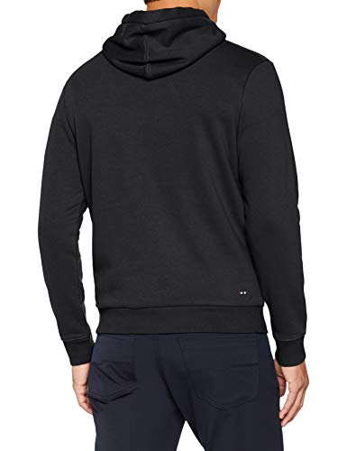 Napapijri Burgee Sweatshirt Sudadera, Negro (Black 041), Large para Hombre