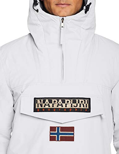 Napapijri Rainforest Winter, Chaqueta para Hombre, Blanco (Bright White 002), Small