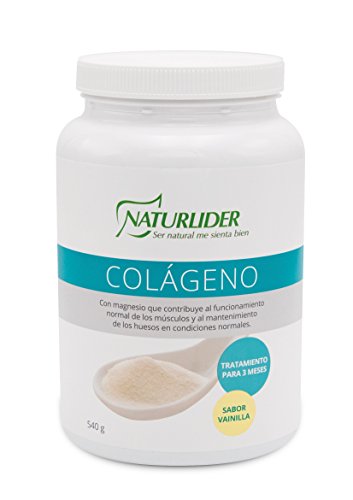 Naturlider Colageno Con Magnesio (Vainilla) 540G 610 g