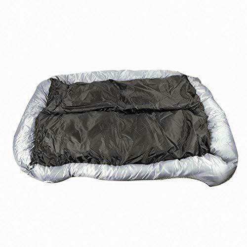 ndmzk Soft Fleece Warm Cat Bed House S-3Xl 9Colors Paw Pet Sofa Camas para Perros Bottomlarge Dogs Pet House Waterproof Bottom-3_L_68Cmx55Cmx16Cm_United_States