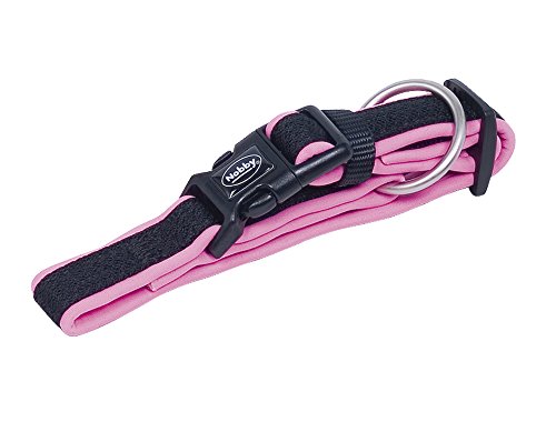 Nobby Preno Malla Collar de Perro, 30 – 45 cm/20 – 25 mm, Color Rosa