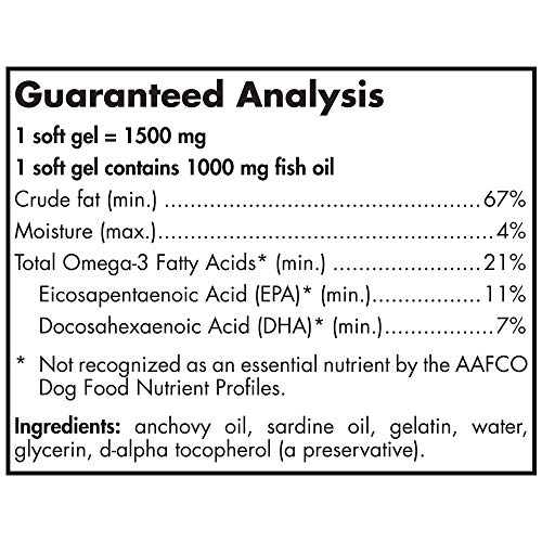 Nordic Naturals Omega-3 Pet - 180 Cápsulas Blandas 180 Unidades 300 g