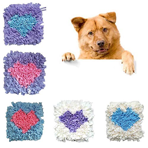 Oler Mat Entrenamiento de Mascotas Perro Detector Mat Olor Sniff Pad Alimentación Habilidad Manta Olor del Perrito de Juguete Mat Formación (Color : 3, Size : Gratis)