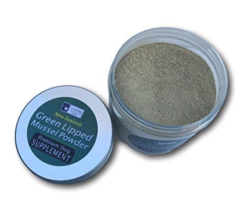 OURONS Green Lipped Mussel Powder para Perros - 130 g de GLM Natural de Nueva Zelanda