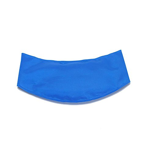 Pawaca Collar refrigerante para mascotas, Correa de perro refrigerante Cómodo Collar de Gato Bandana, Azul