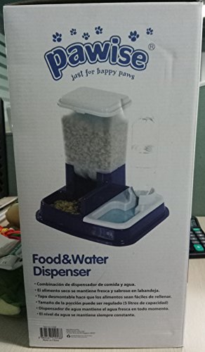 PAWISE Dispensador de Agua y Comida