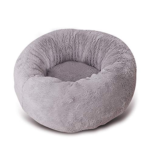 PETCUTE Cama para Gatos Mullido Redondo Cama para Perros Pequeños Cueva del Gato Cachorro Nido de Gato Suave de Peluche