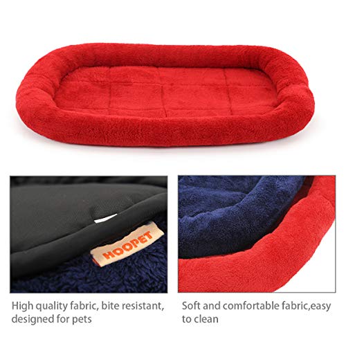 PETCUTE Cama para Perros Colchón Perros pequeños Cojines de Jaula para Perros Lavable Cama para Mascotas cálidas y Suaves