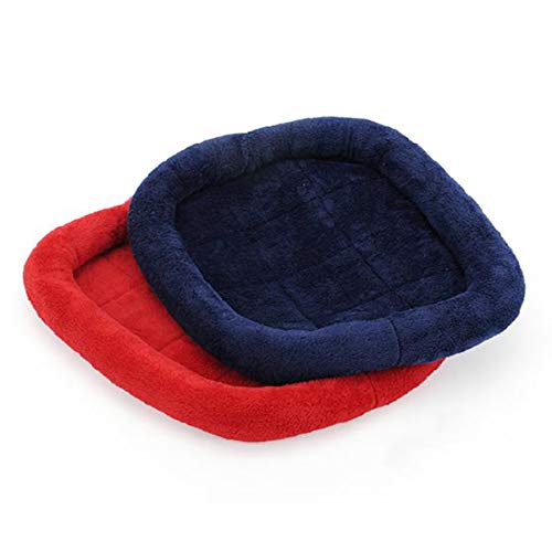 PETCUTE Cama para Perros Colchón Perros pequeños Cojines de Jaula para Perros Lavable Cama para Mascotas cálidas y Suaves