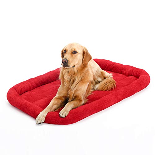 PETCUTE Cama para Perros Colchón Perros pequeños Cojines de Jaula para Perros Lavable Cama para Mascotas cálidas y Suaves