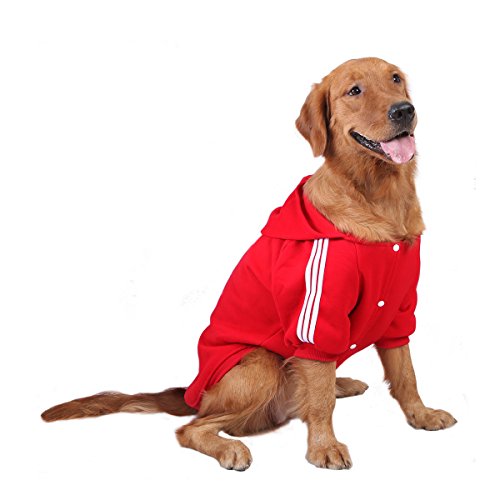 PETCUTE Sudadera con Capucha para Perros Ropa de Perro Abrigo de Invierno para Mascotas Capucha para Cachorros