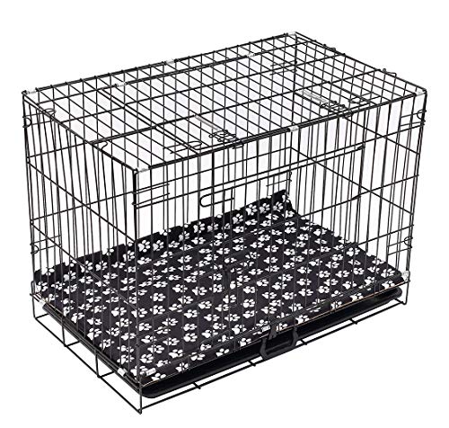 Pethiy Funda de Cama para Perro: Cama para Perro, Lavable, Almohadilla para Jaula, colchón para Mascotas, 24/30/36/42/48 Pulgadas para Perros y Gatos Grandes y medianos, Solo Funda