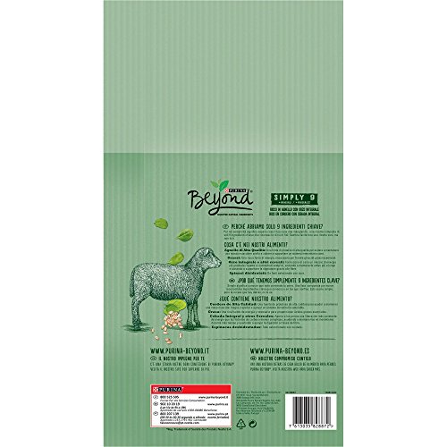 Purina Beyond Pienso Natural para Perro Adulto Cordero y Cebada Integral 14 Kg