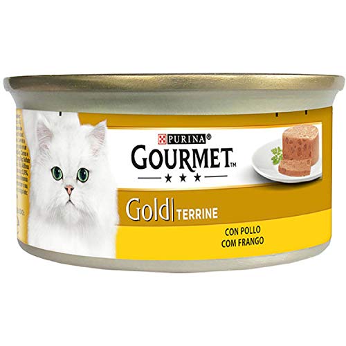 Purina Gourmet Gold Terrine comida para gatos con Pollo 1 x 85 g