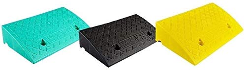 Rampas GGJIN 5-7cm Exterior de plástico Pad Slope, Entrada casera Comunidad de la Escuela del cojín Cuesta Arriba Umbral cojín Antideslizante Paso Pad Durable