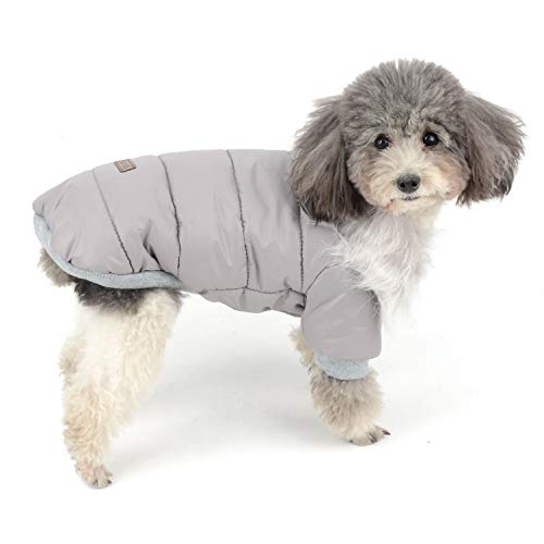 Ranphy Abrigo de Invierno para Perro Piel sintética para Perros pequeños, Forro Polar, Ropa para Cachorros, Chicas, Chihuahuas, Ropa para Clima frío