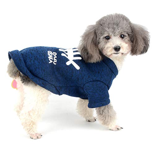 Ranphy Sudadera de Lana para Perros pequeños