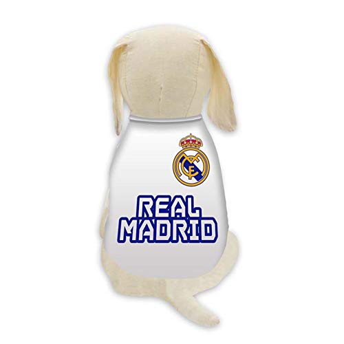 Real Madrid SH-01XXL-RM Camiseta para Perro, Talla XXL