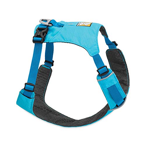 RUFFWEAR Contenido: 1 arnés Ligero para Perro, Talla XS, Color Azul, Peso 68 g, Material: Nailon/Espuma de células Cerradas, arnés de Alta y luz, 3082-409S1