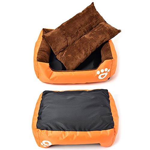 SHPEHP Cama para Mascotas, Cama para Perros con Felpa mullida, Cama para Mascotas cálida Cama para Mascotas Cuddler Donut, Perros medianos y Grandes Transpirables-E-L