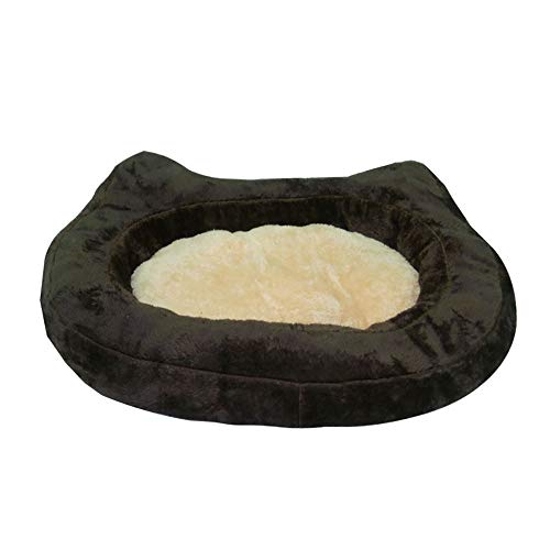 SHPEHP Cama para Perros Cachorro cálido Saco de Dormir Cama para Gatos sofá Cama para Mascotas Cama Redonda para Gatos Cama tapizada (para Mascotas Medianas) Lavable a máquina