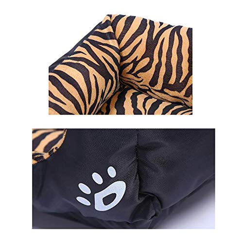 SHPEHP Camas calentadoras para Perros y Gatos- (S-XL-Large para Perros Grandes), Cama Rectangular Lavable para Mascotas con algodón Firme y Transpirable para Gatos, Camas ortopédicas para Dormir F-L