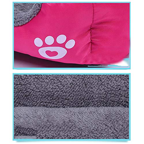 SHPEHP Camas calentadoras para Perros y Gatos- (S-XL-Large para Perros Grandes), Cama Rectangular Lavable para Mascotas con algodón Firme y Transpirable para Gatos, Camas ortopédicas para Dormir F-L