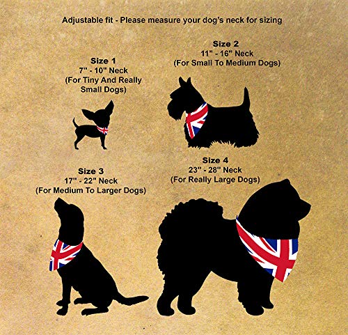 Spoilt Rotten Pets I Am Deaf Alerta Amarilla señal de Advertencia en S4 Perro Negro Bandana para Perros Mayores y con Problemas auditivos (Ex Perro Grande Husky, Alsatian y Chow)